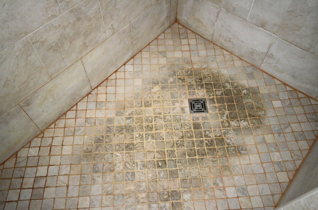 Grime and Dirt in shower