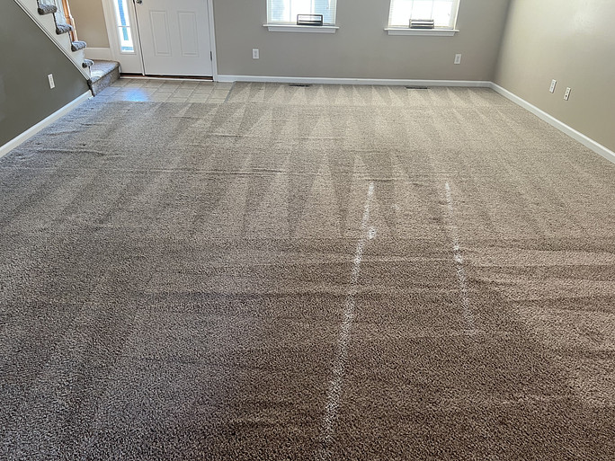 Quest Floor Care performed stain removal and carpet cleaning services in this Blacksburg, VA rental property.